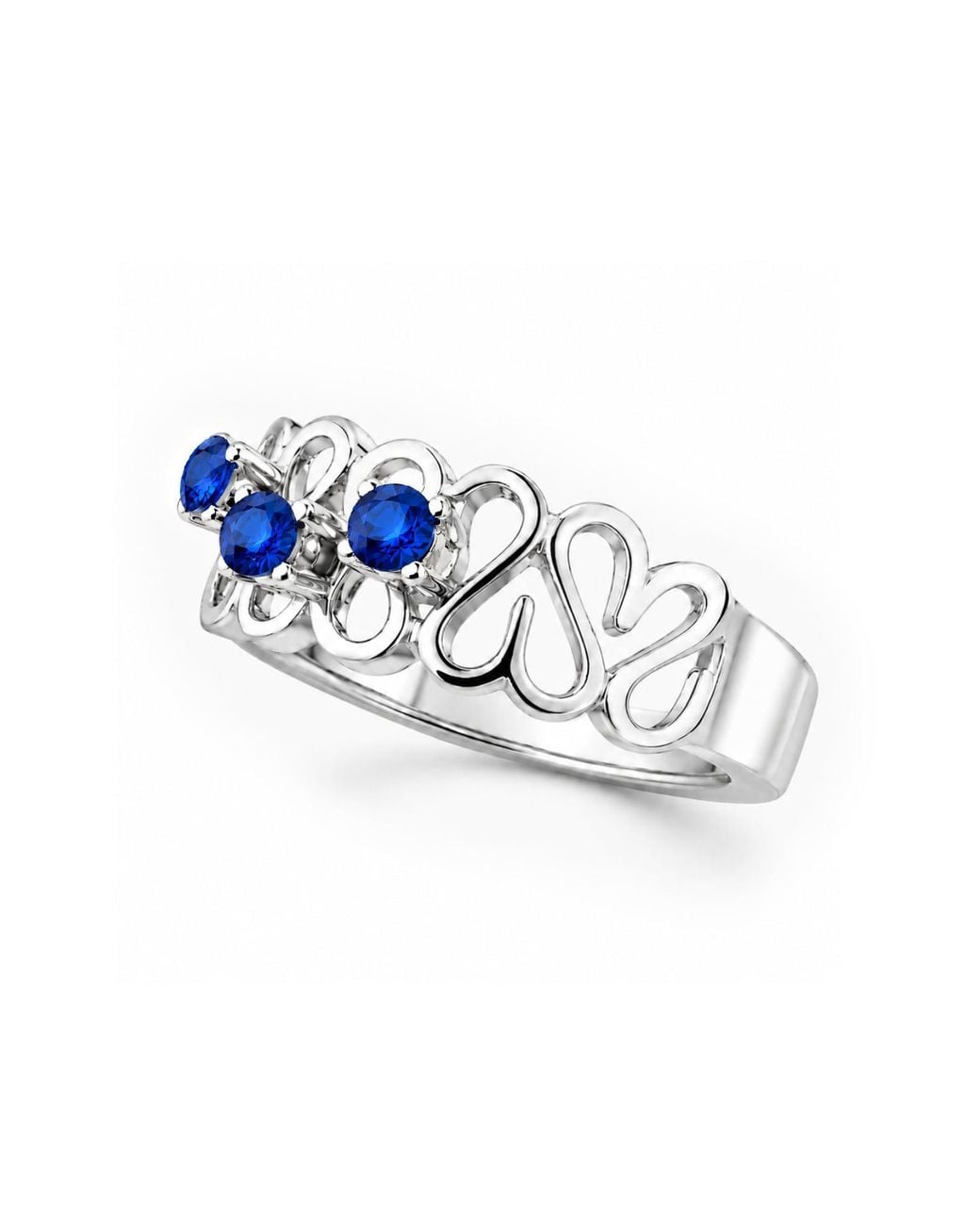 Unaloe Metallic Cubic Zirconia Statement Ring – Sterling