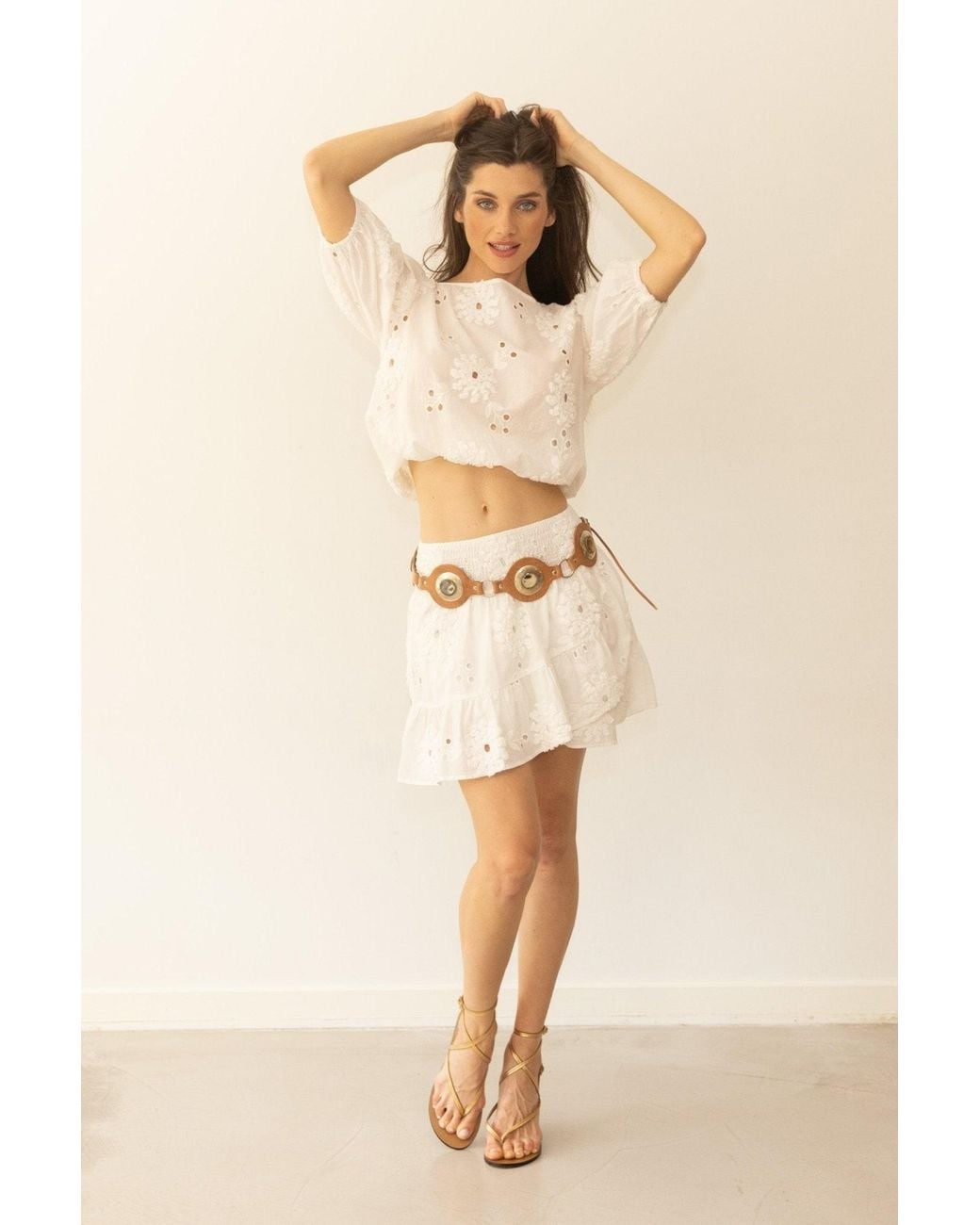 Muche Et Muchette White Surya Top