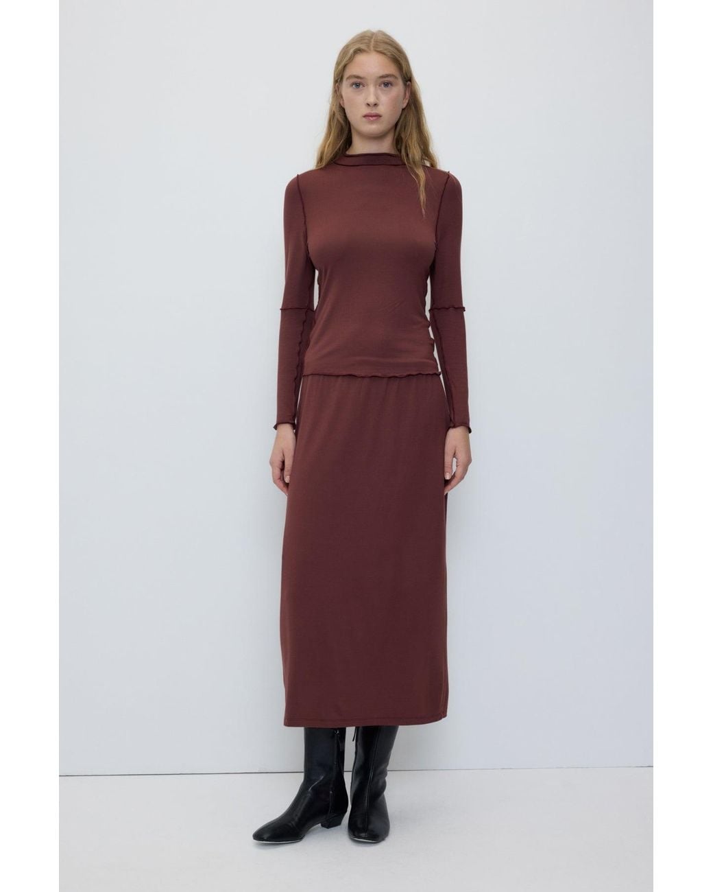 Rita Row Purple Neutrals Mendieta Skirt