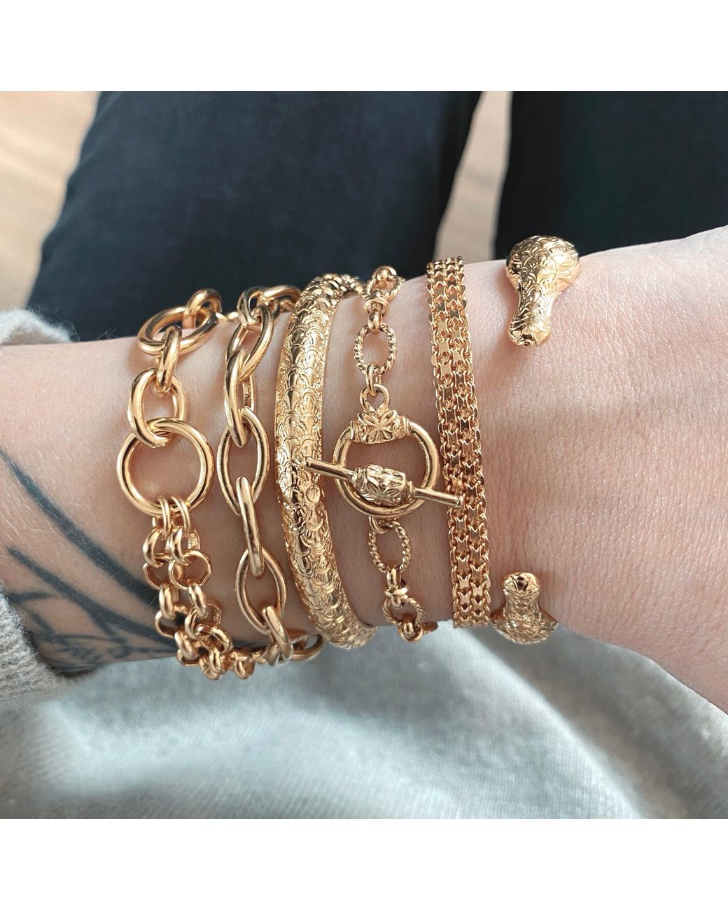 IN CAUDA VENENUM Metallic Léto Bracelet