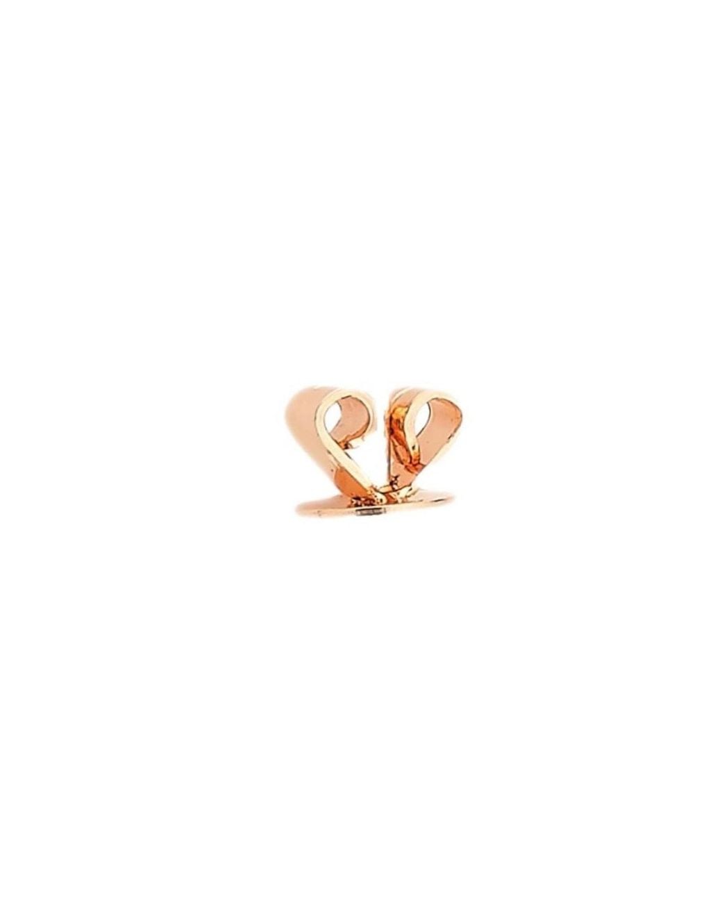 Ecce | Artisan Diamonds White Solid 14Ct Heart Diamond Pair Stud Earring