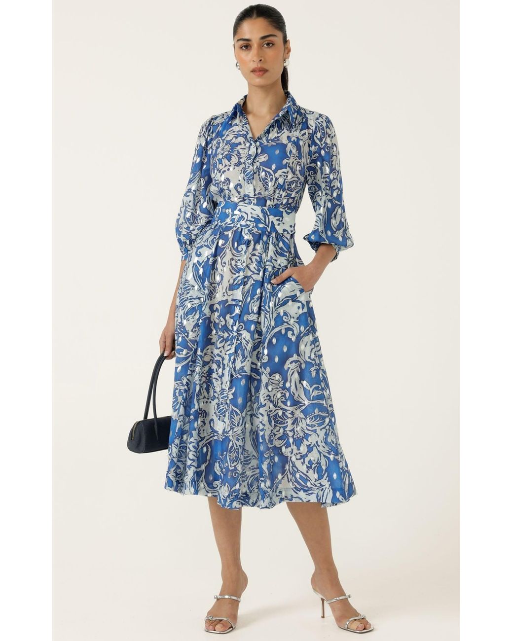 SACHA DRAKE Blue Elmridge Dress