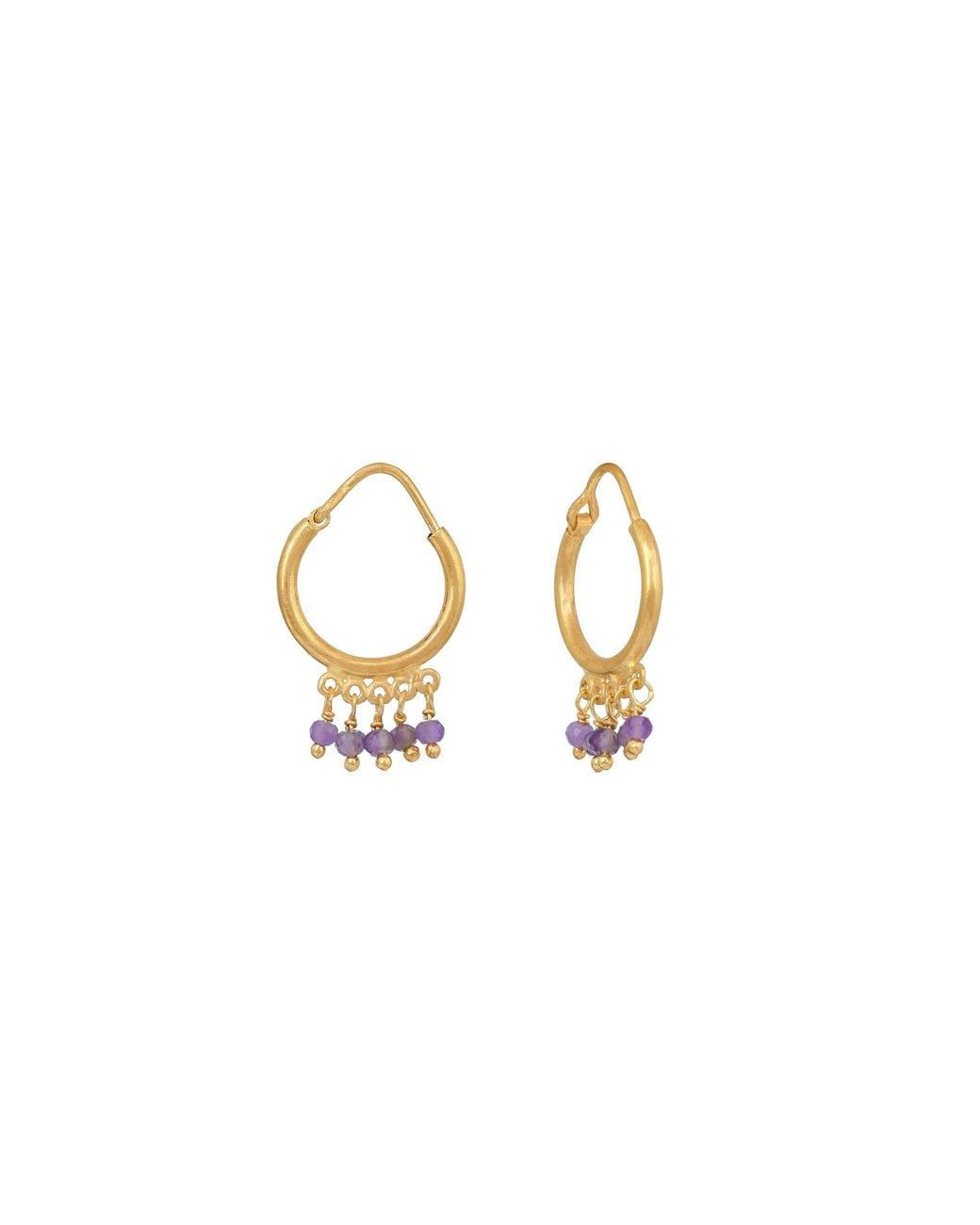 Opium Jewels Metallic Small Hoops