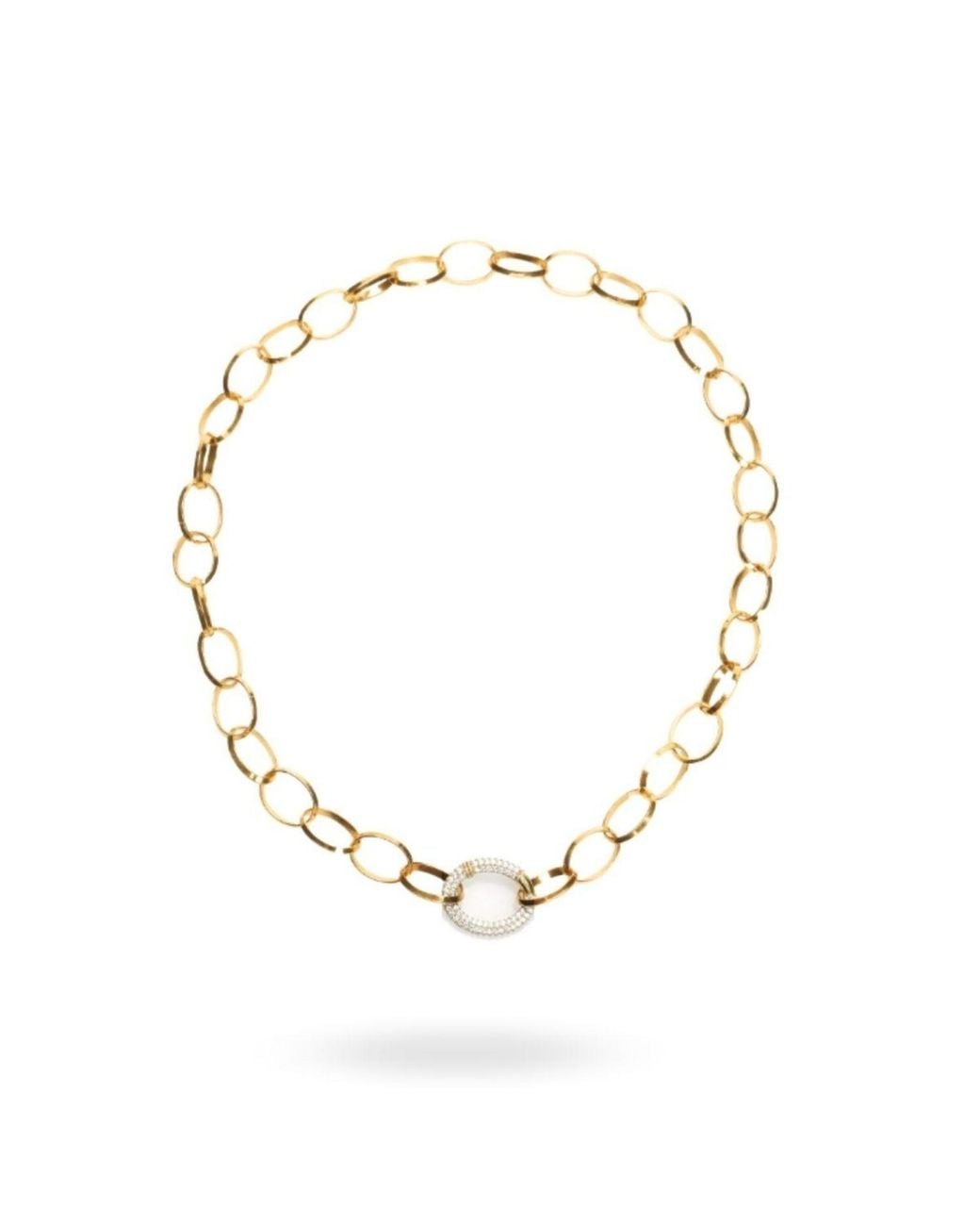 LINYA JEWELLERY Metallic Chain Necklace
