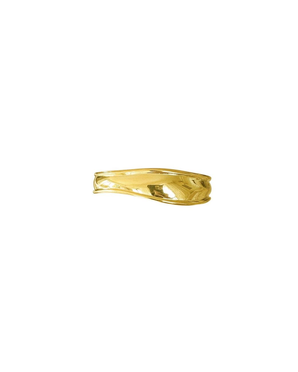 Eyeconic by Samar Ajram Yellow Adjustable Chunky Cuff Bracelet