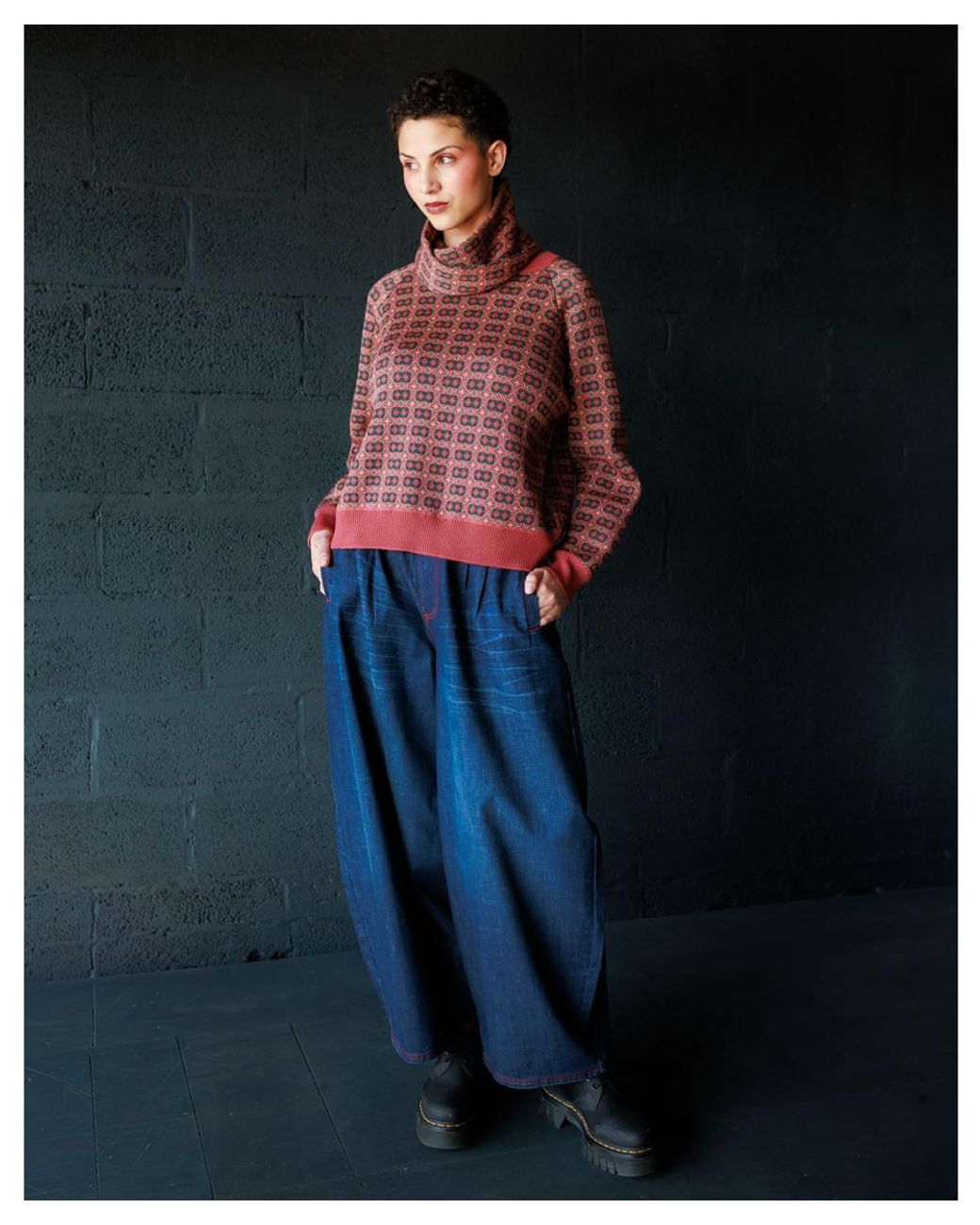Mabli Red Brae Pullover