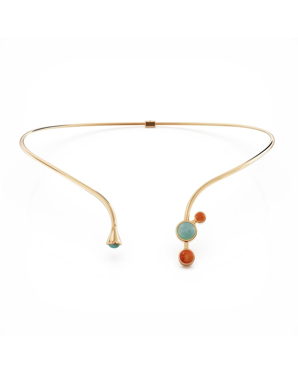 Linda Fiore Metallic Aurora Collier Vermeil
