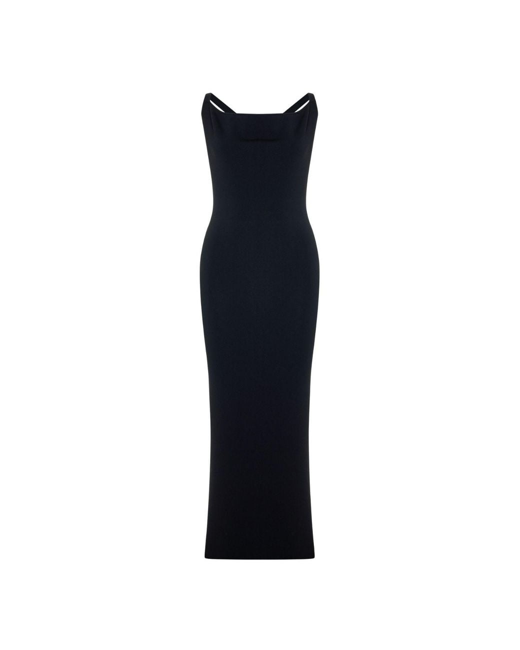 Pcfg Blue Daydreamers Cross Back Knit Maxi Dress