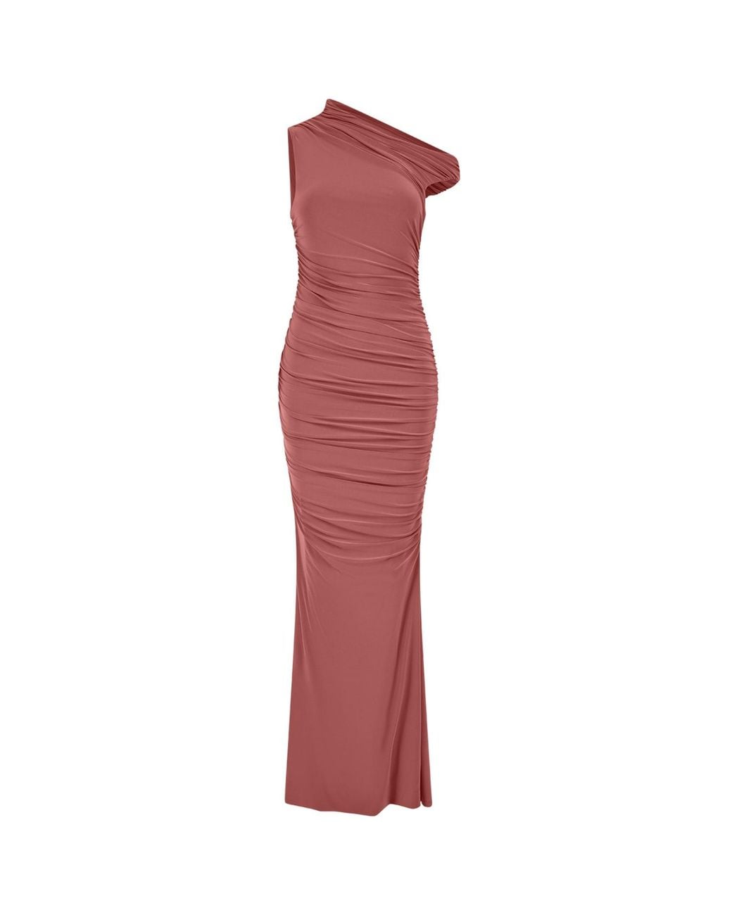 Celestine & Mae Red Dahlia Maxi Dress