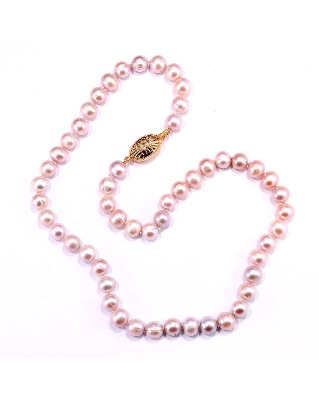 Mineralgems•Studio Pink Pearl Necklace