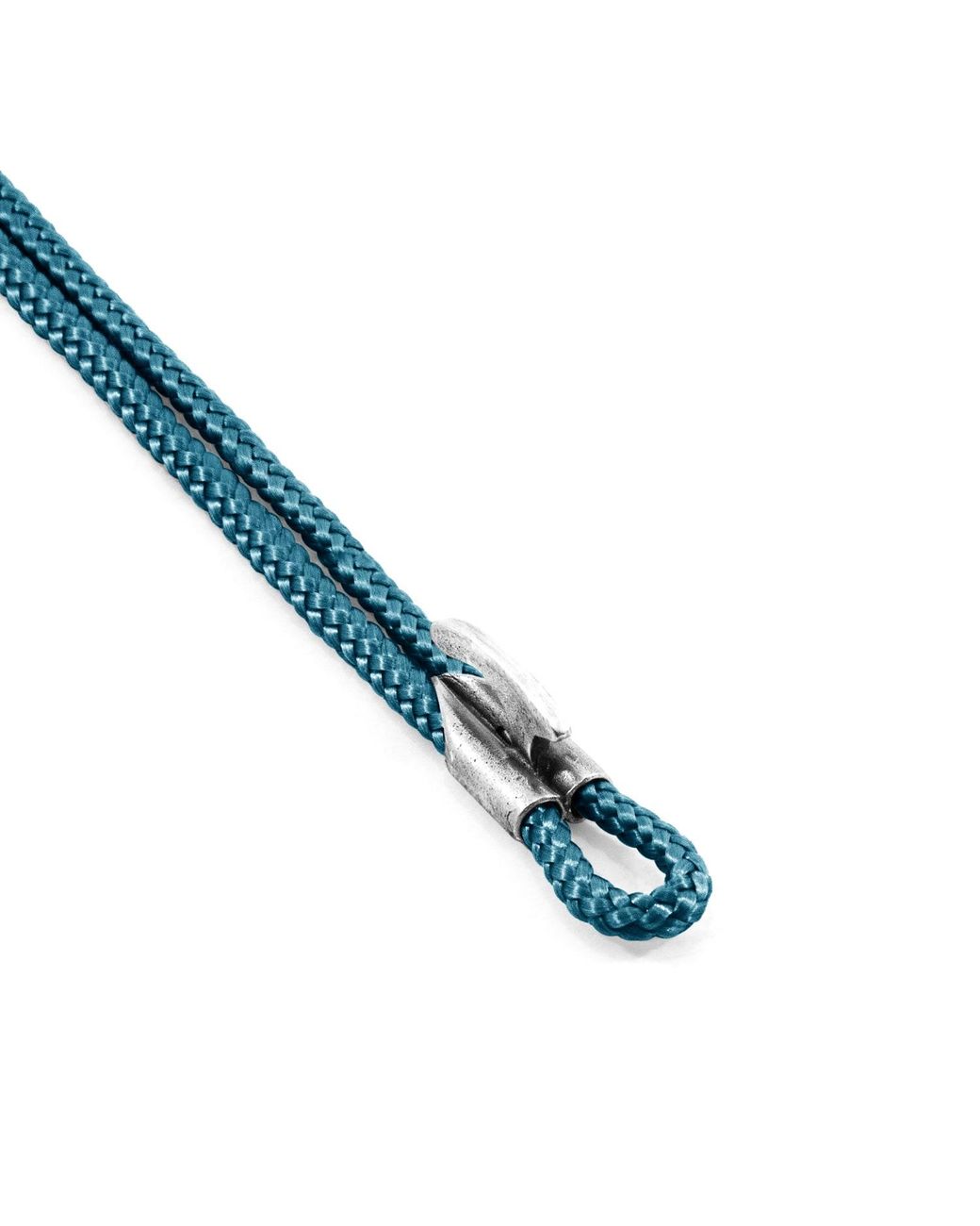 Anchor and Crew Blue Ocean Padstow & Rope Bracelet for men