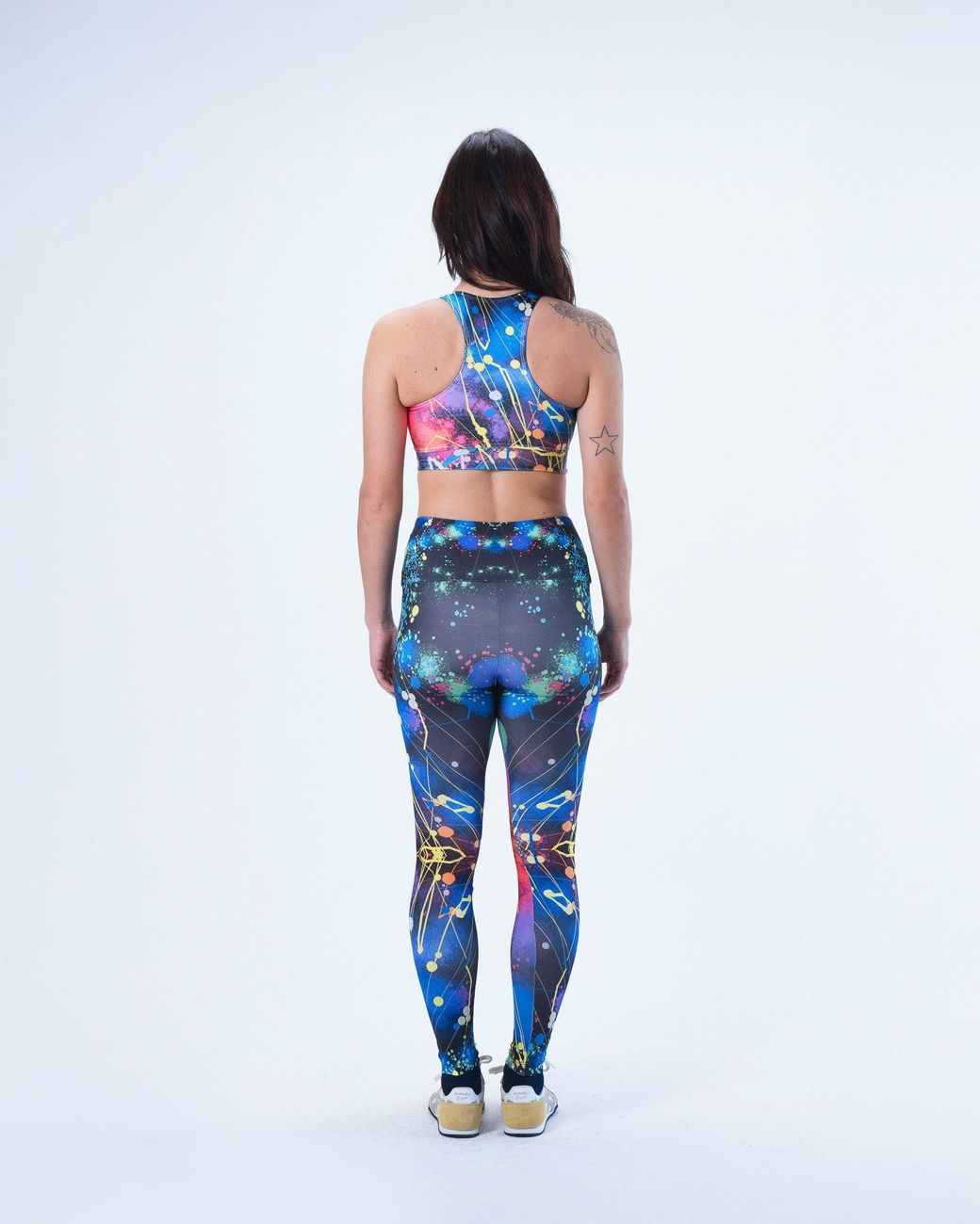 Lilia Munn Blue Nebula Sports Bra