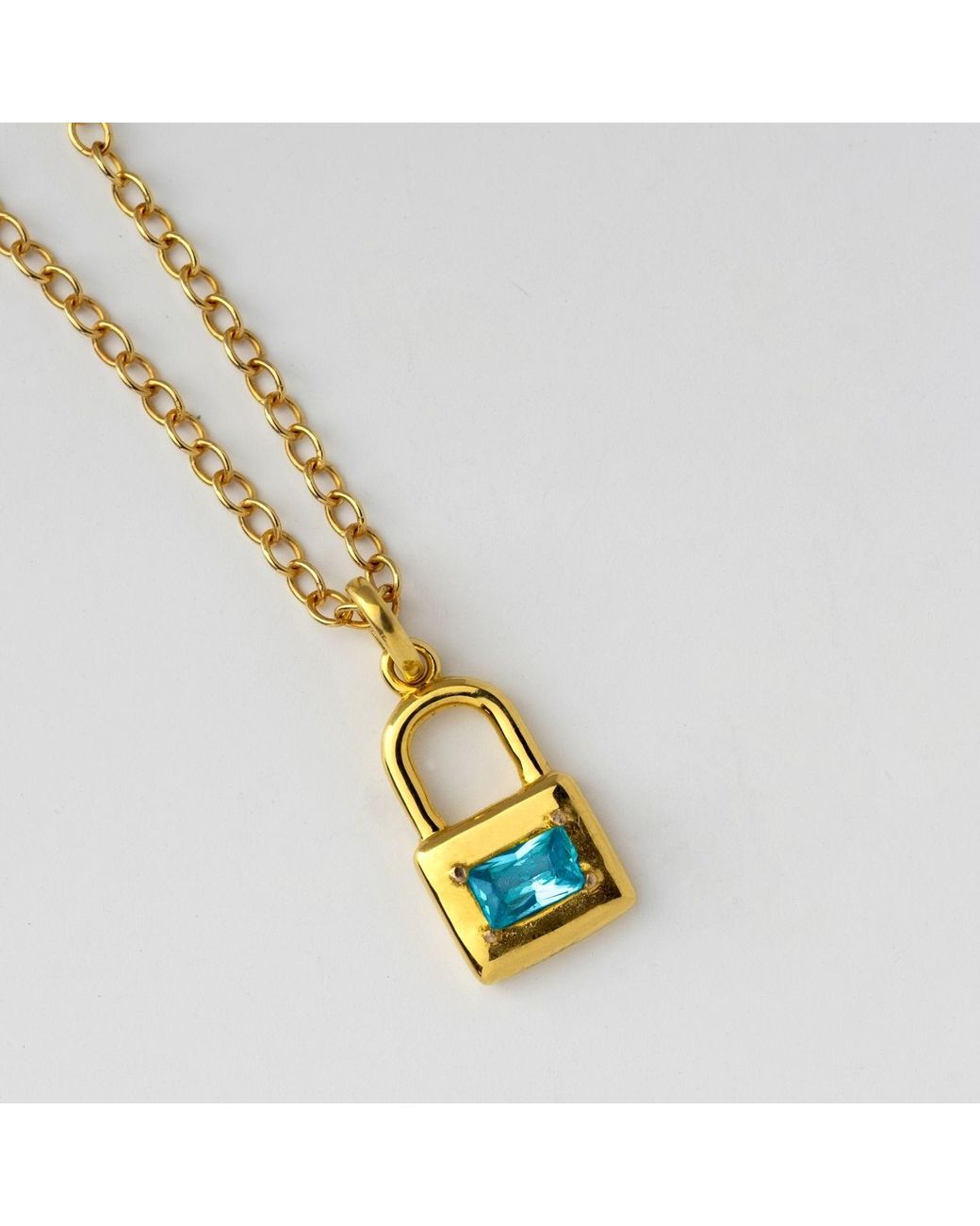 Belinda Jewelz Metallic Swiss Padlock Charm