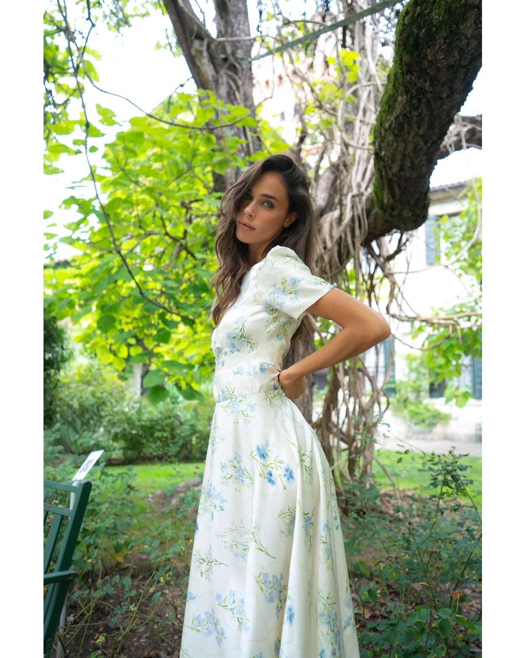 Sofia Tsereteli White Glimmer Gown