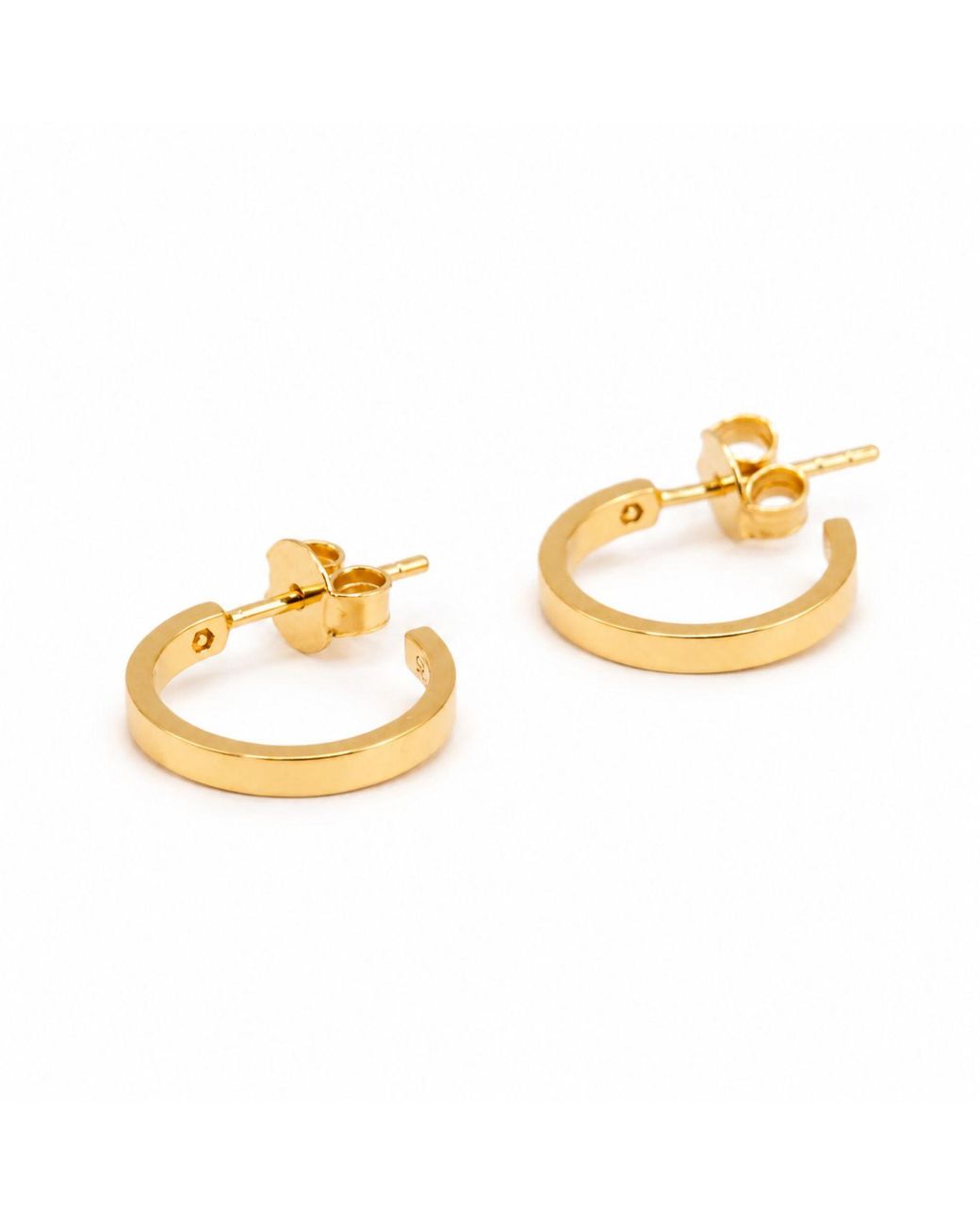 Cier Metallic Small Hoops