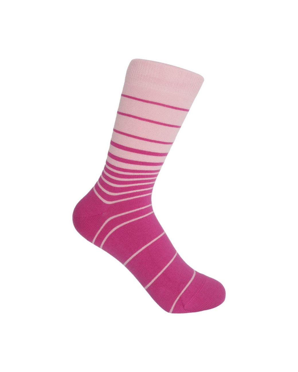 Peper Harow - Made in England Pink Retro Stripe Luxury Crew & Trainer Socks Bundle
