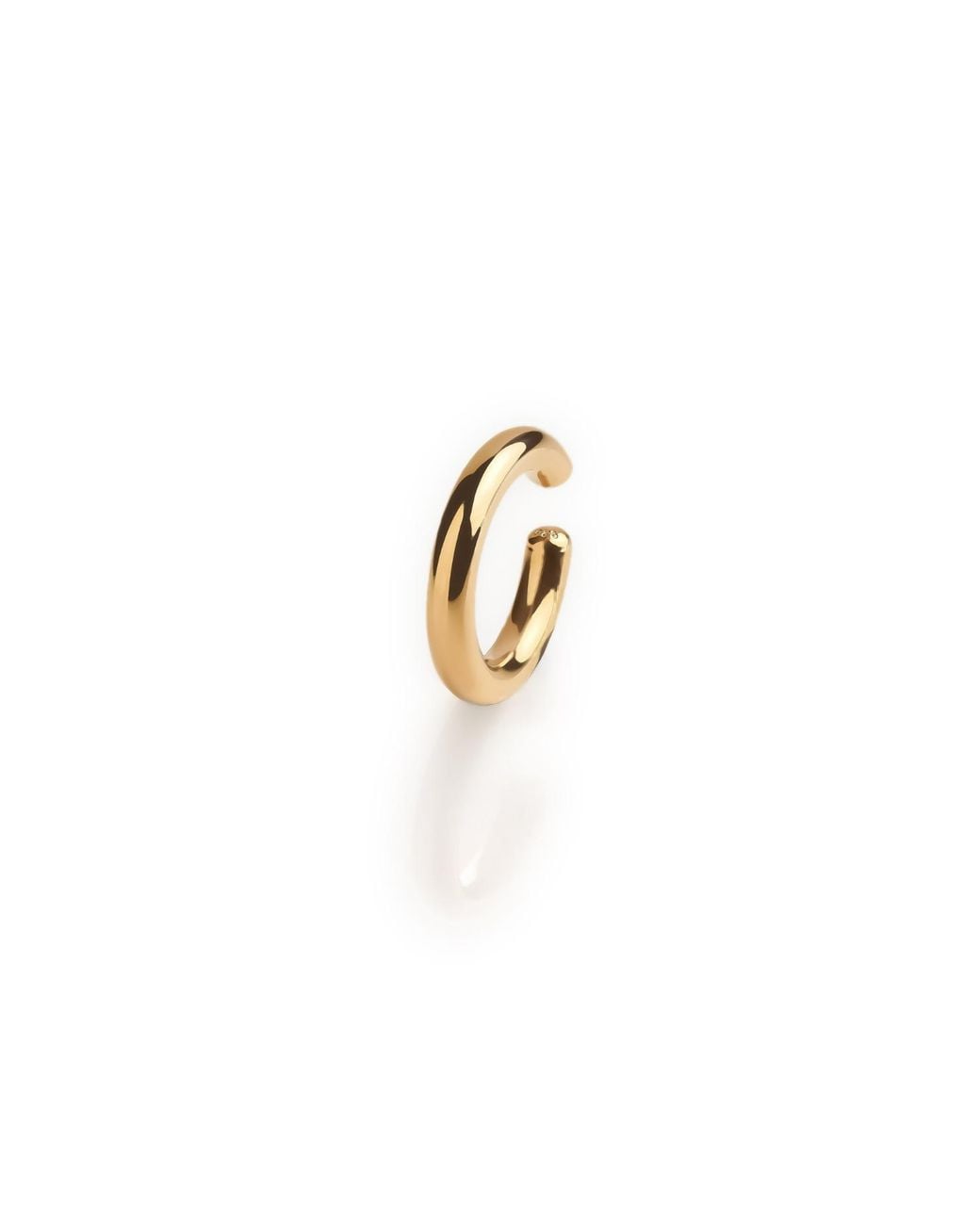 BY EDA DOGAN Metallic Modern Art Deco Ear Cuff