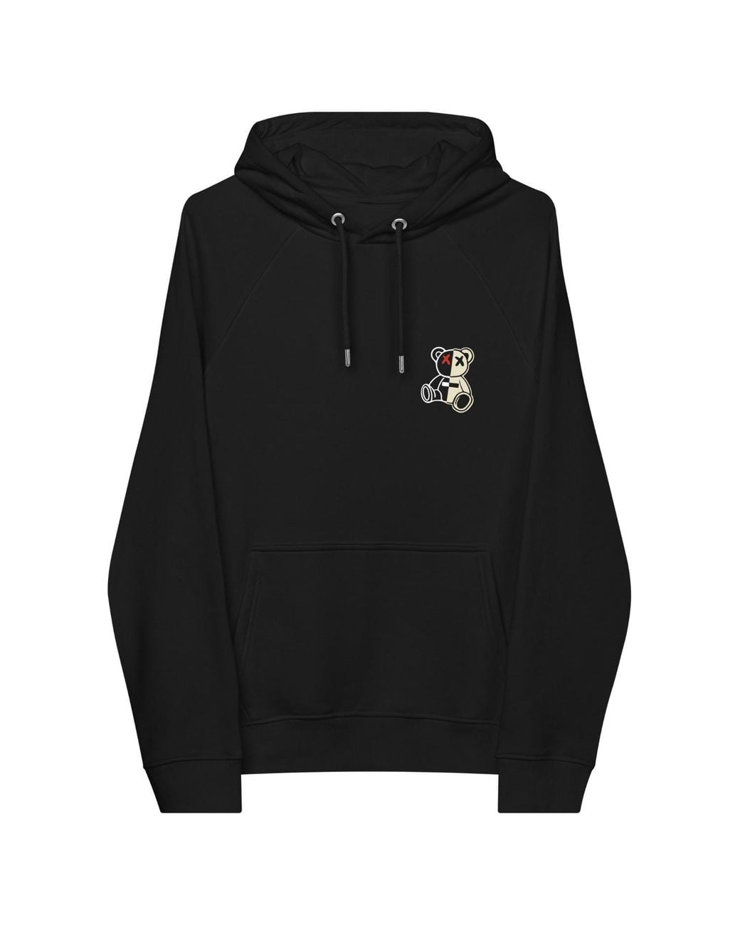 Anchor and Crew Black Four Busy Doing Nothing Editions Organic Cotton Hoodie