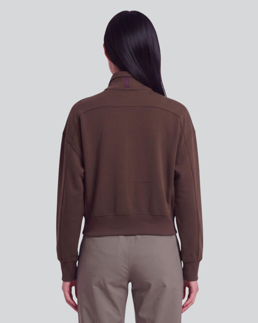 Lords of Harlech Judy Brownie Stretch Knit Jacket