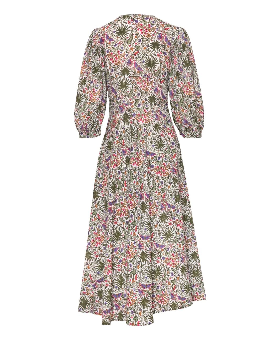 Carolina Benoit Multicolor Palm Springs Print Kaftan