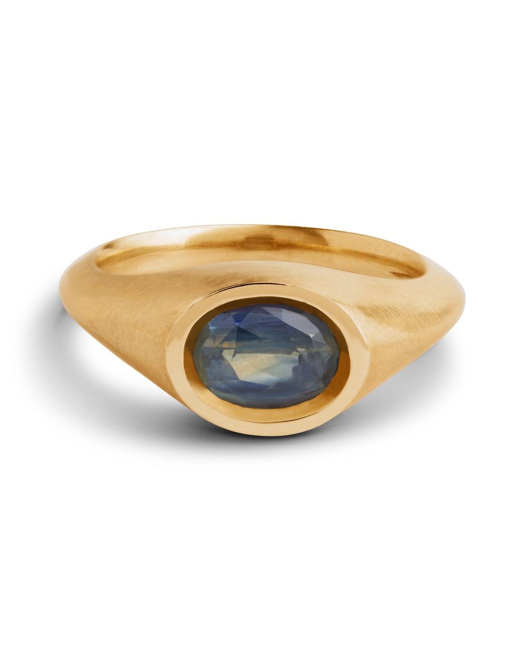 Kasun Metallic Signet Ring for men