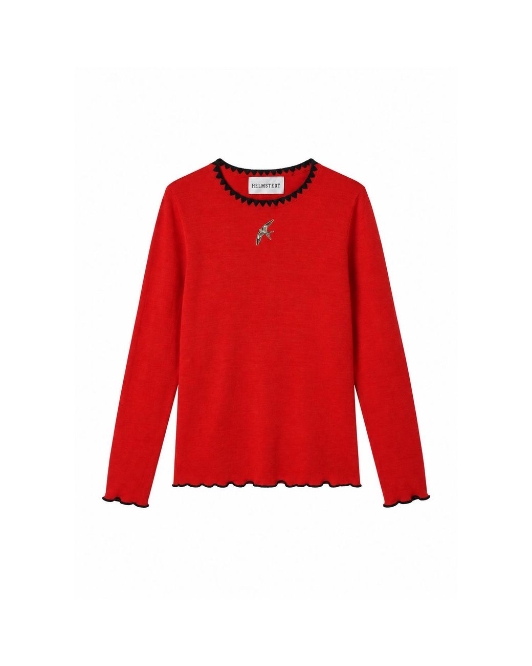 Helmstedt Red Andrea Longsleeve T-Shirt