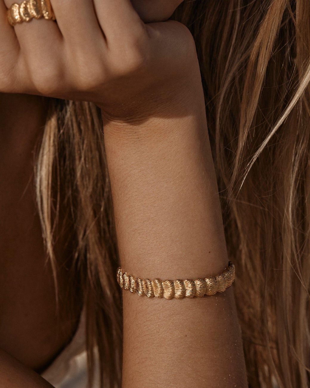 Amber Sceats Yellow Samira Bracelet