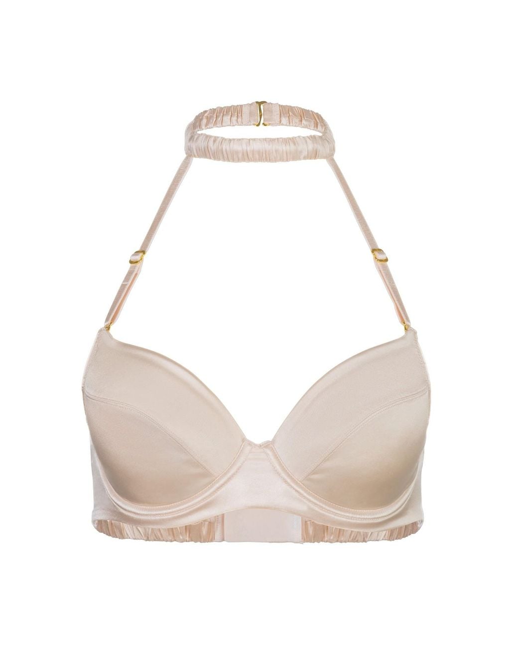 Black Heart Lingerie Natural Convertible Silk Push-Up Bra