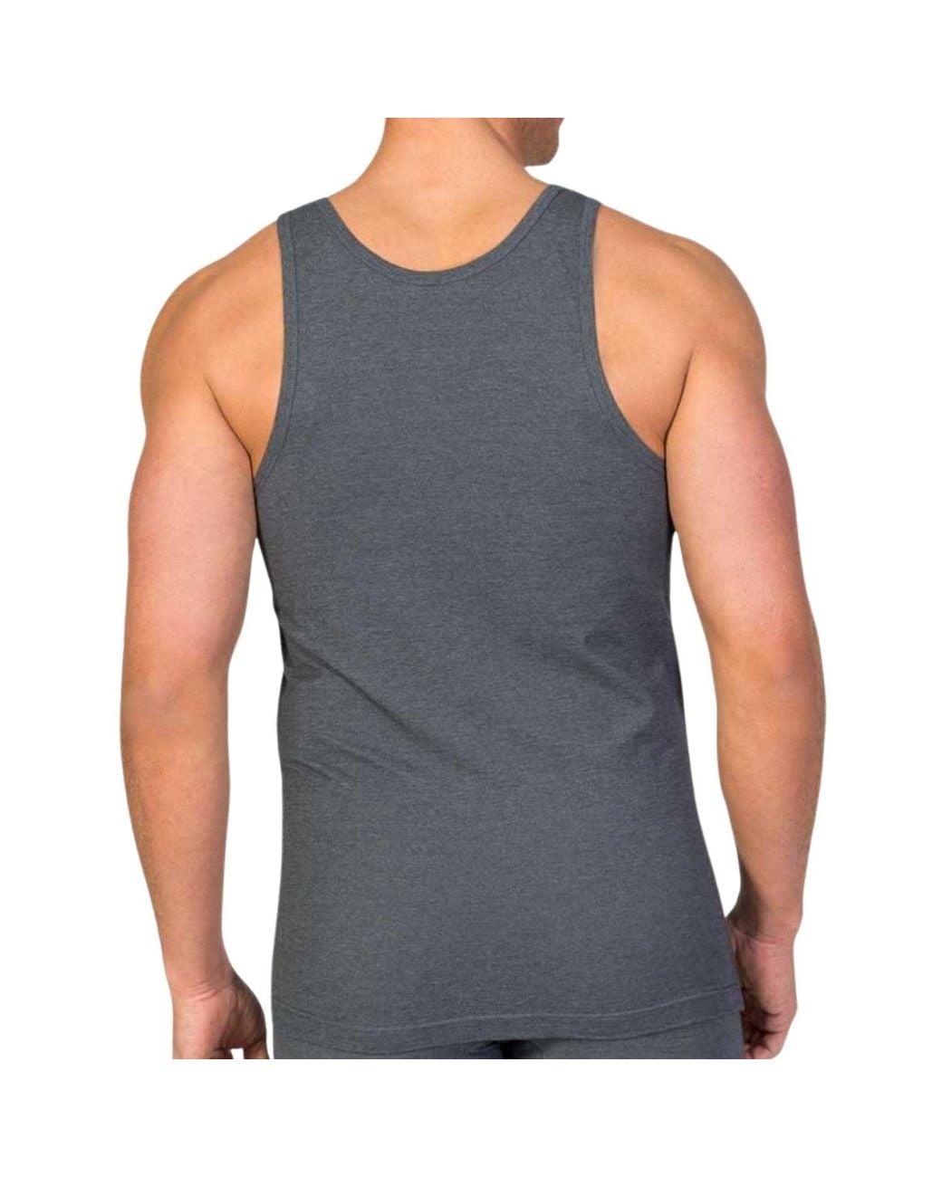 Zd - Zero Defects Blue Sport Tank Top for men