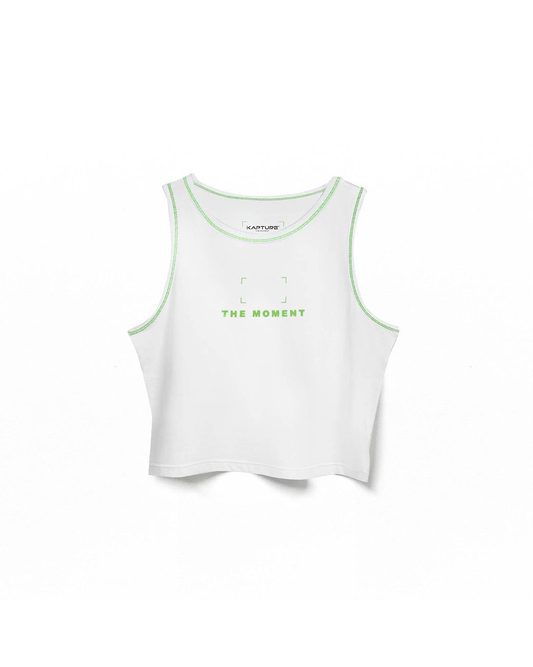 Kapture White The Moment Tank Top