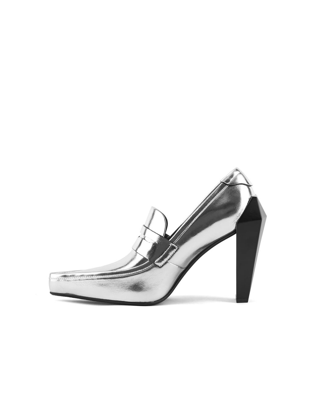 United Nude White Gem Loafer Hi