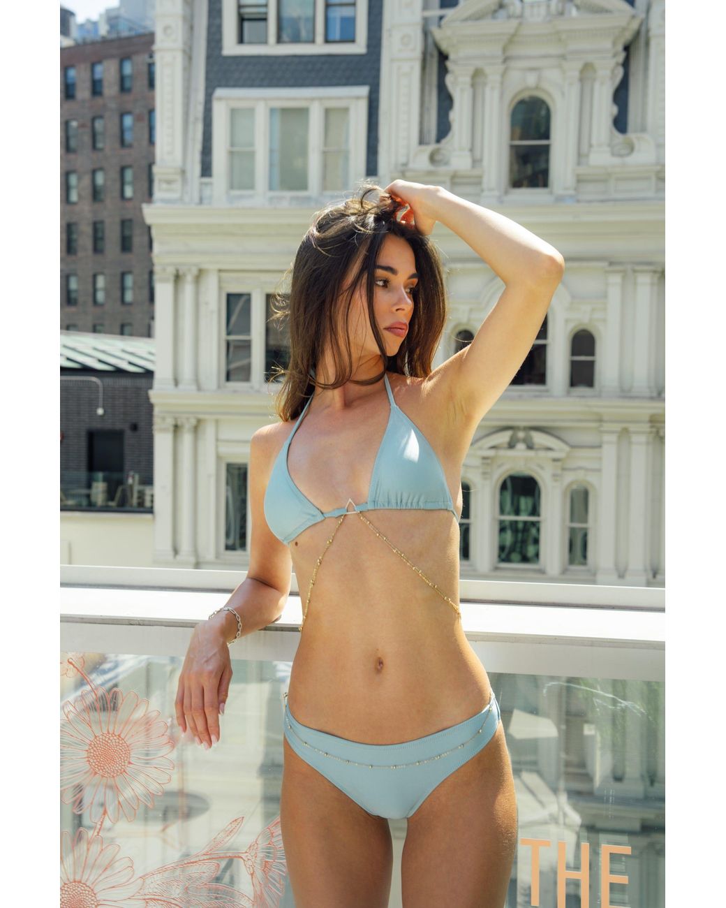 IVY SWIMWEAR Blue Solène
