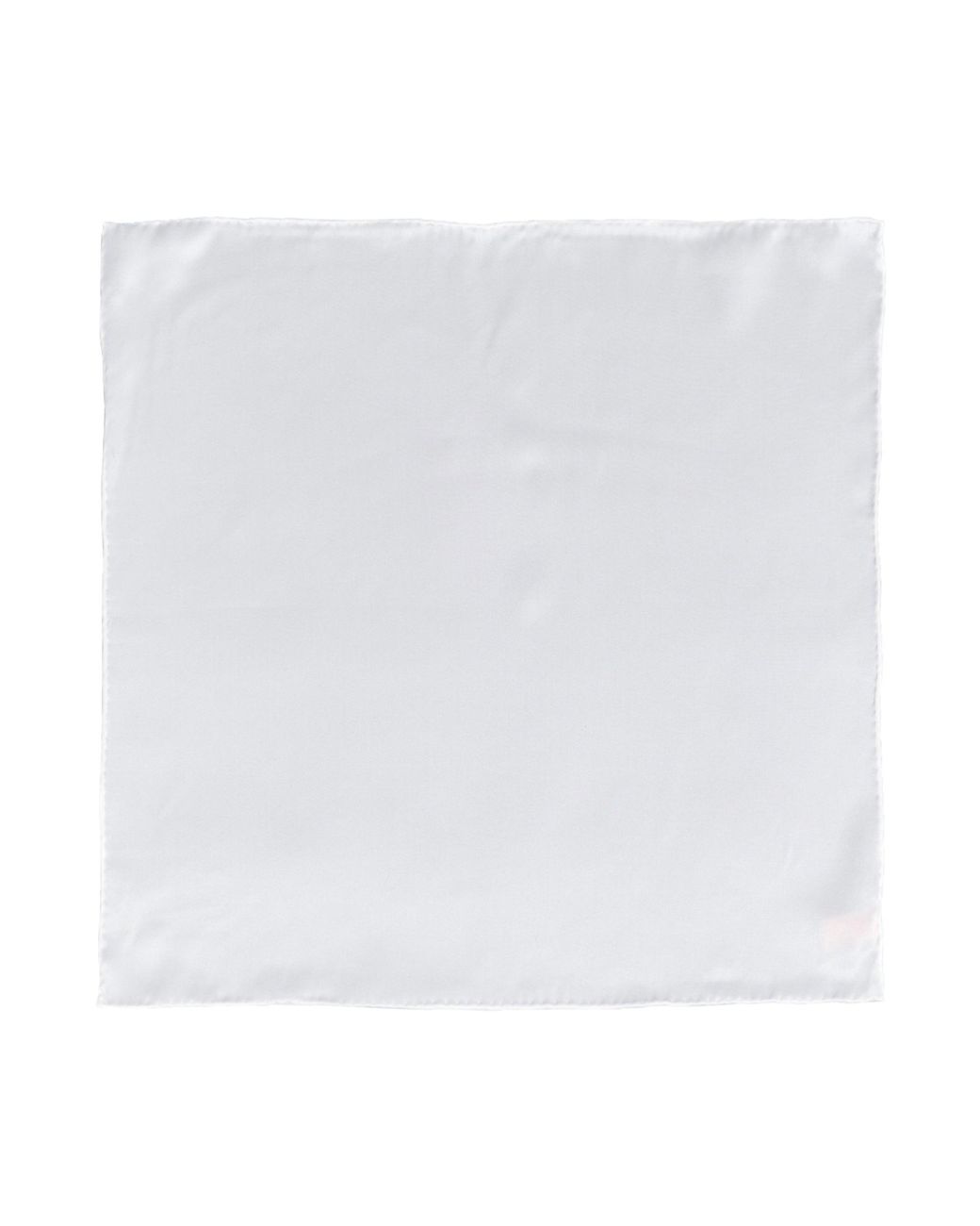 Lost Pattern White Dapper Fold Silk Pocket Square for men