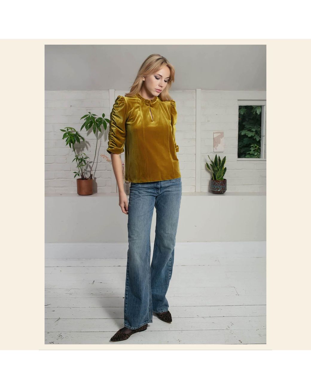 Nooki Design Green Lexy Top