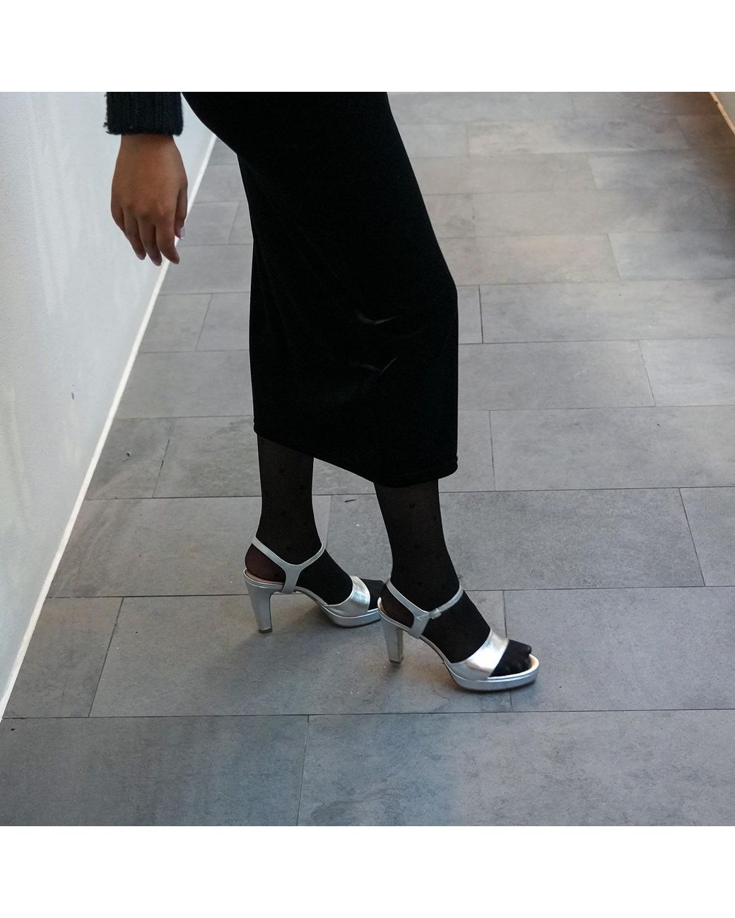 Alterre White Jackie Lo Platform
