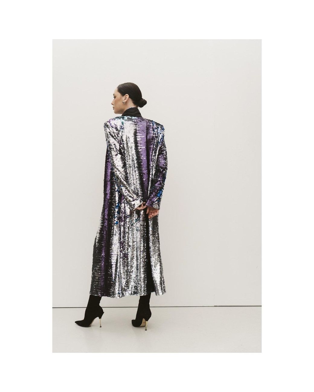 Roqaia Fashion House Blue Midnight Jacket
