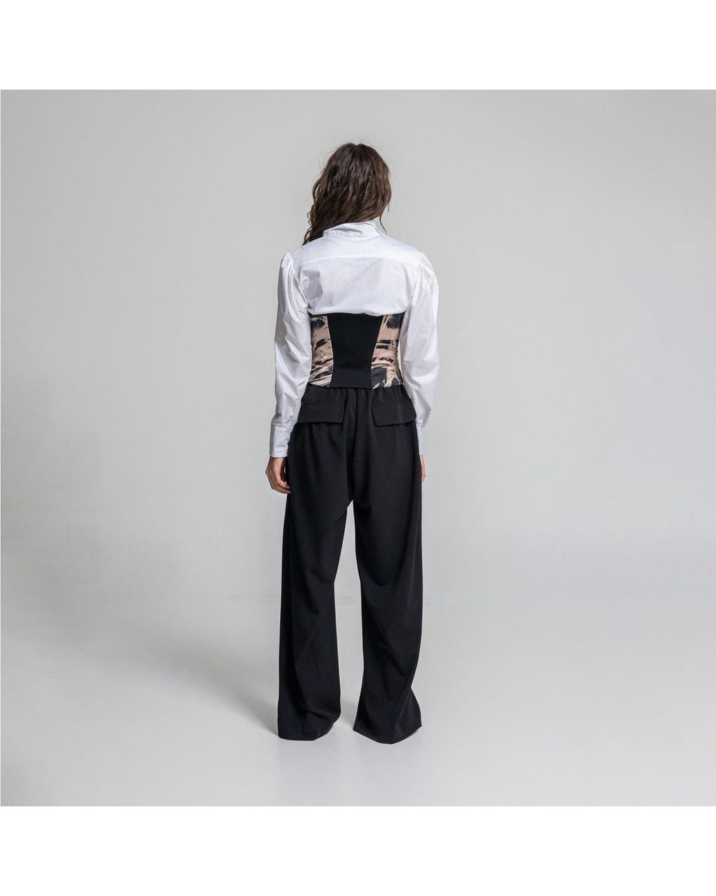 ARTISTA Black Amber Printed Corset