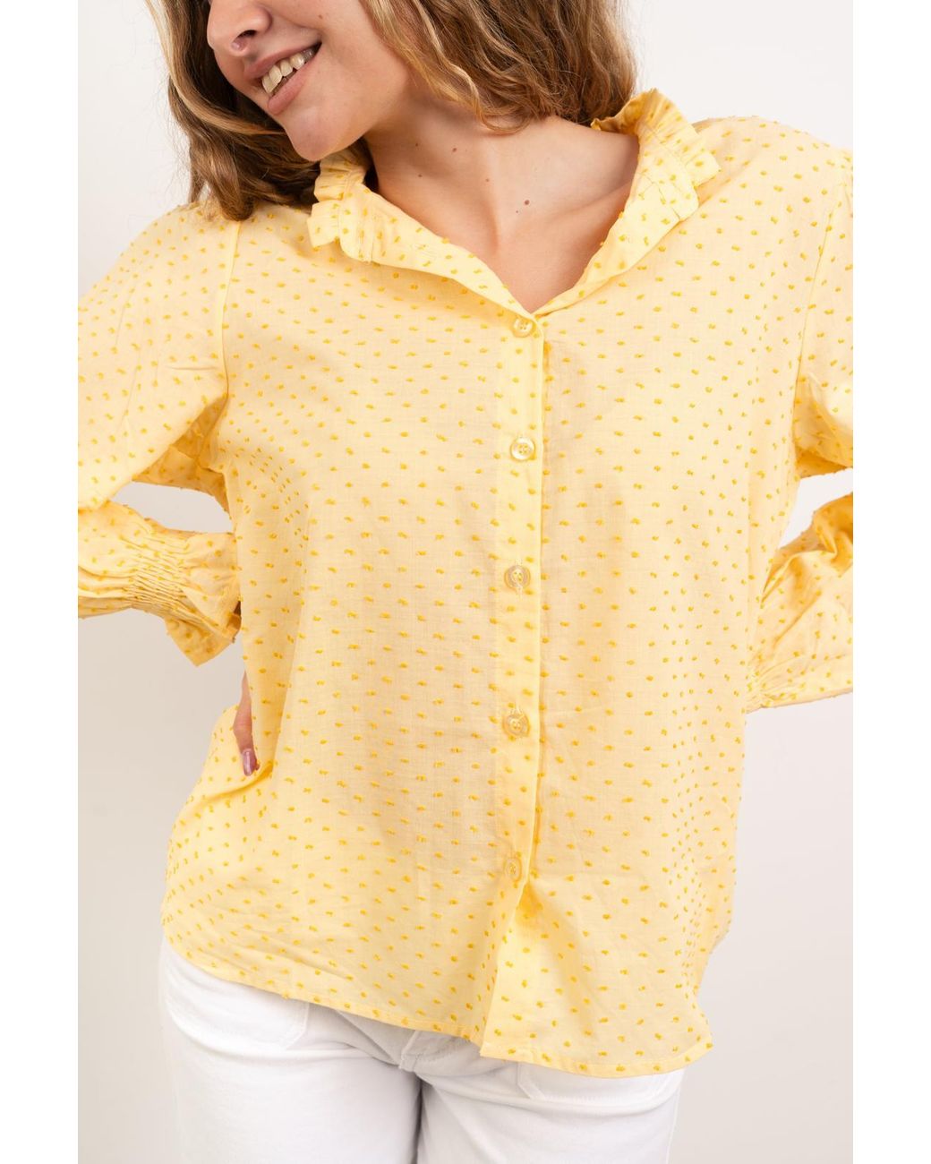 Mind Traveler Yellow Nina Blouse