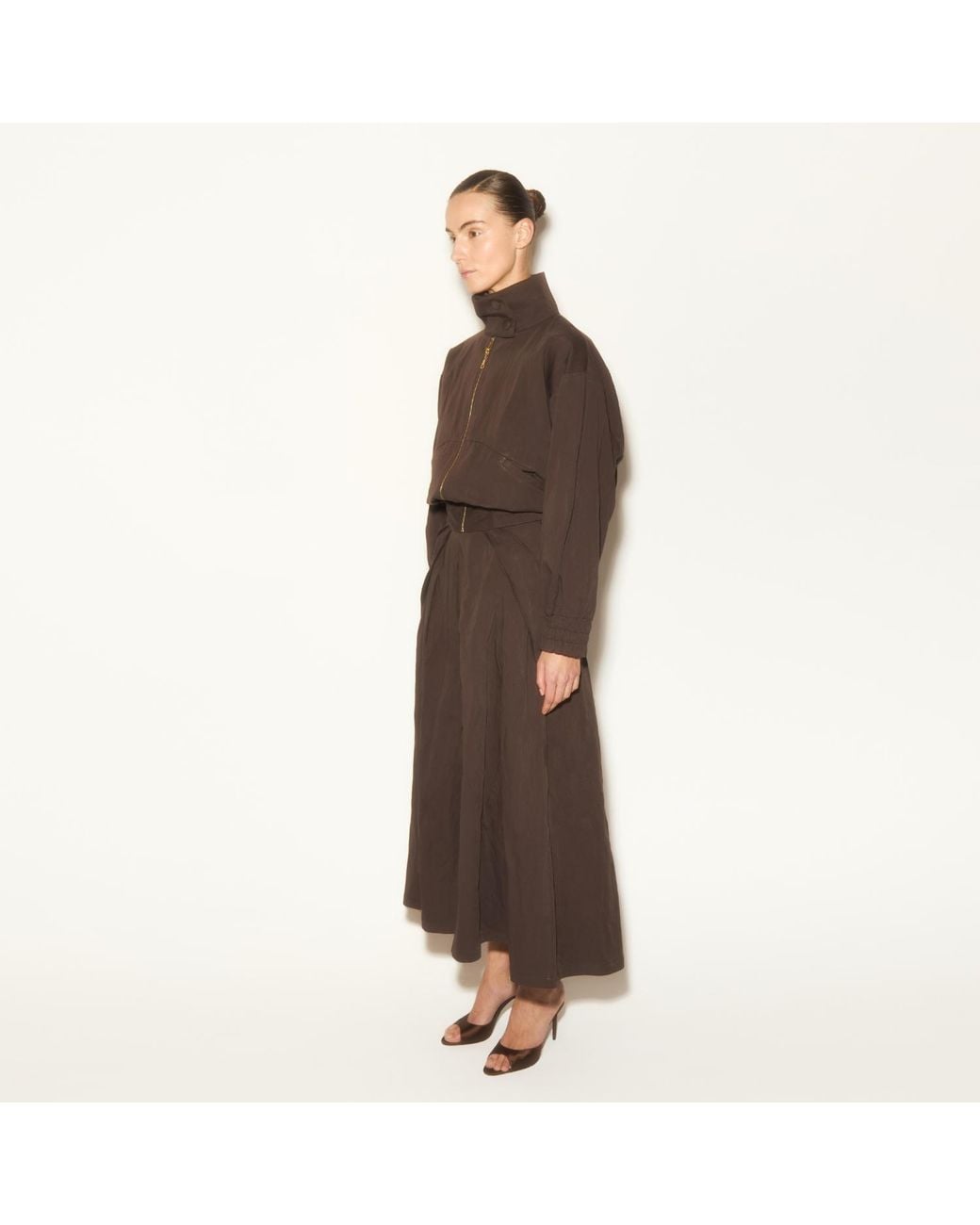 Herfetch Brown Volume Skirt