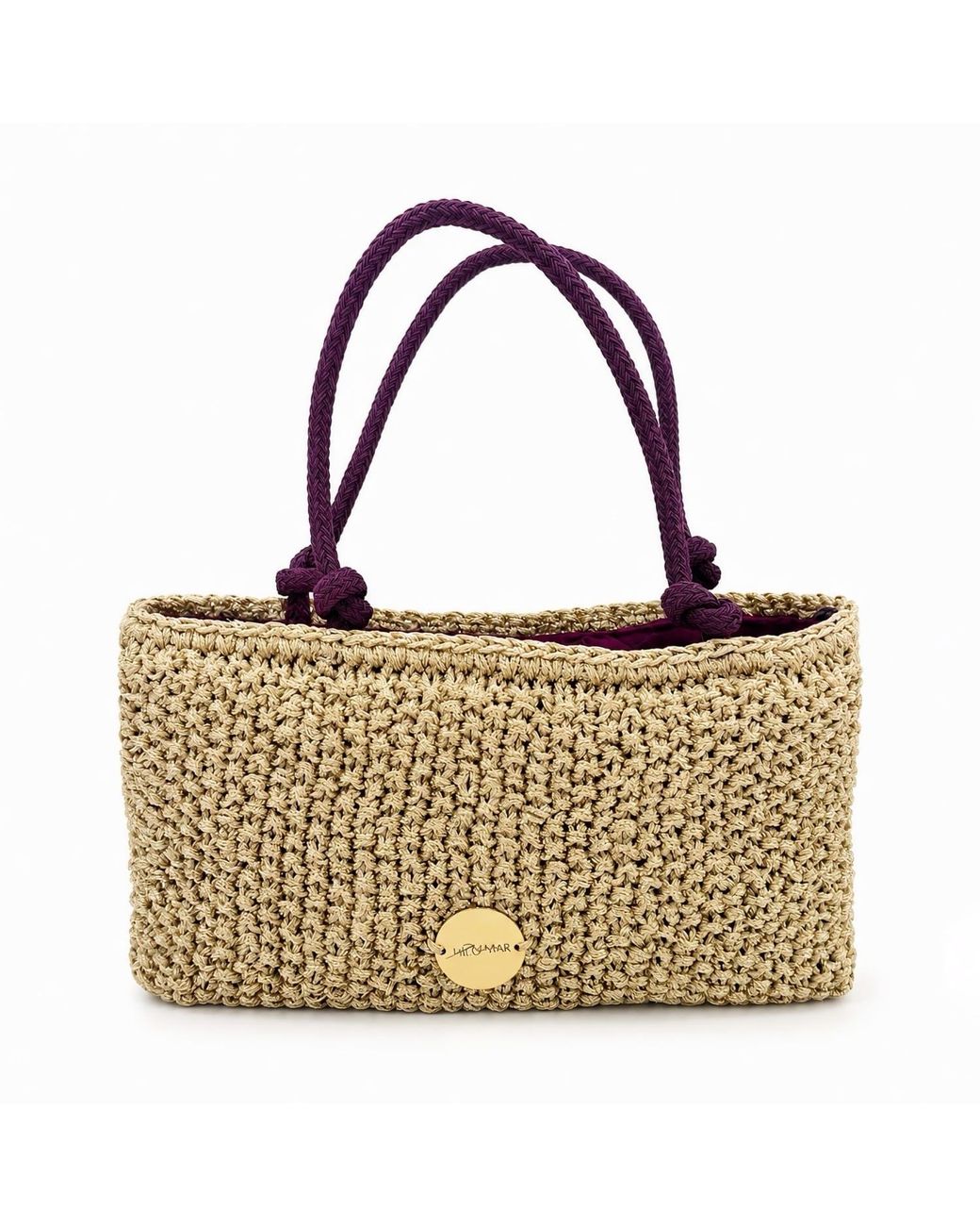 Hilo De Mar Metallic Lux Bag
