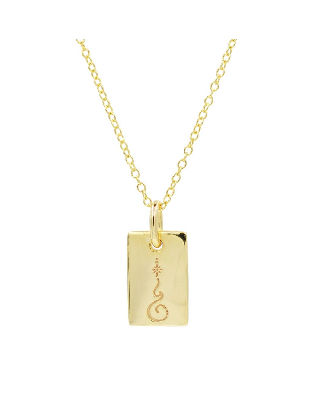 KAMARIA Metallic Mini Restore Dignity Amulet Necklace