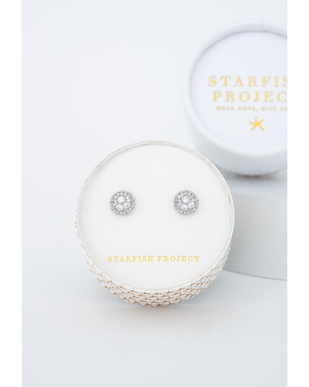 Starfish Project Metallic Lustre Bloom Studs