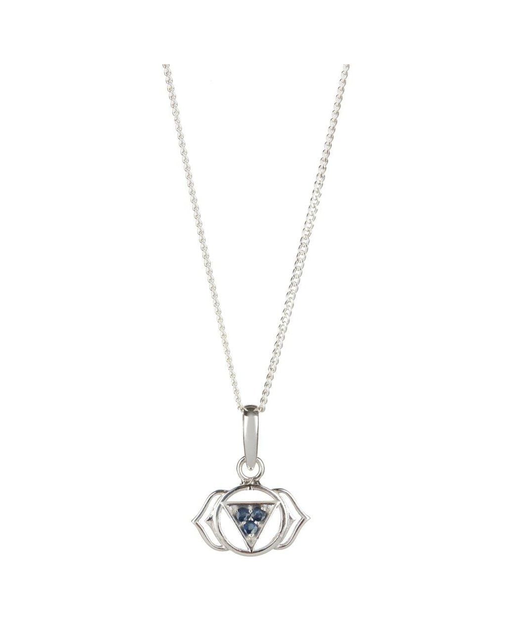 Charlotte's Web Jewellery Metallic Third Eye Chakra Necklace