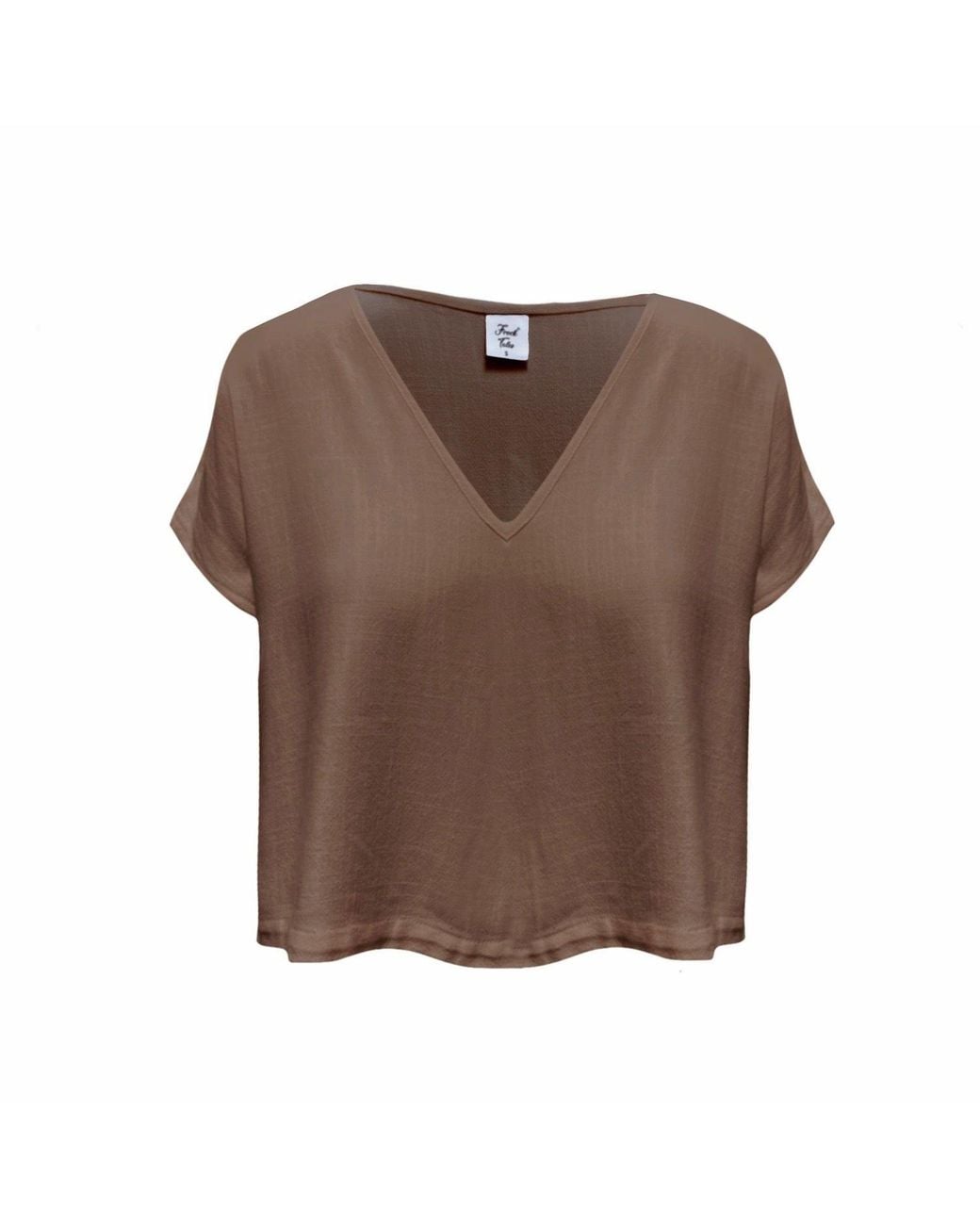 Frock Tales Brown Jetty Top