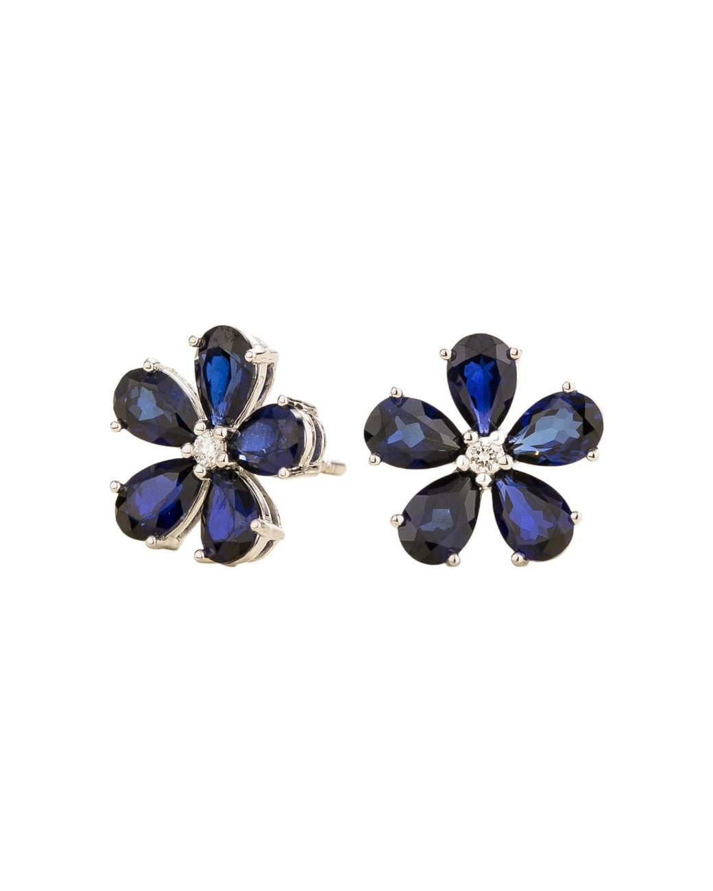 Juvetti Blue Florea Earrings