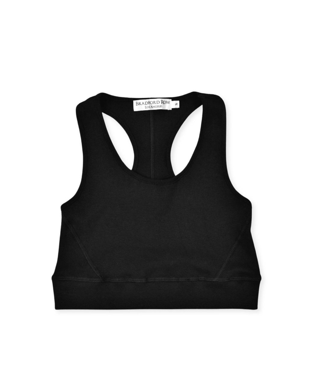Bradford Row Black Gia Racer Crop