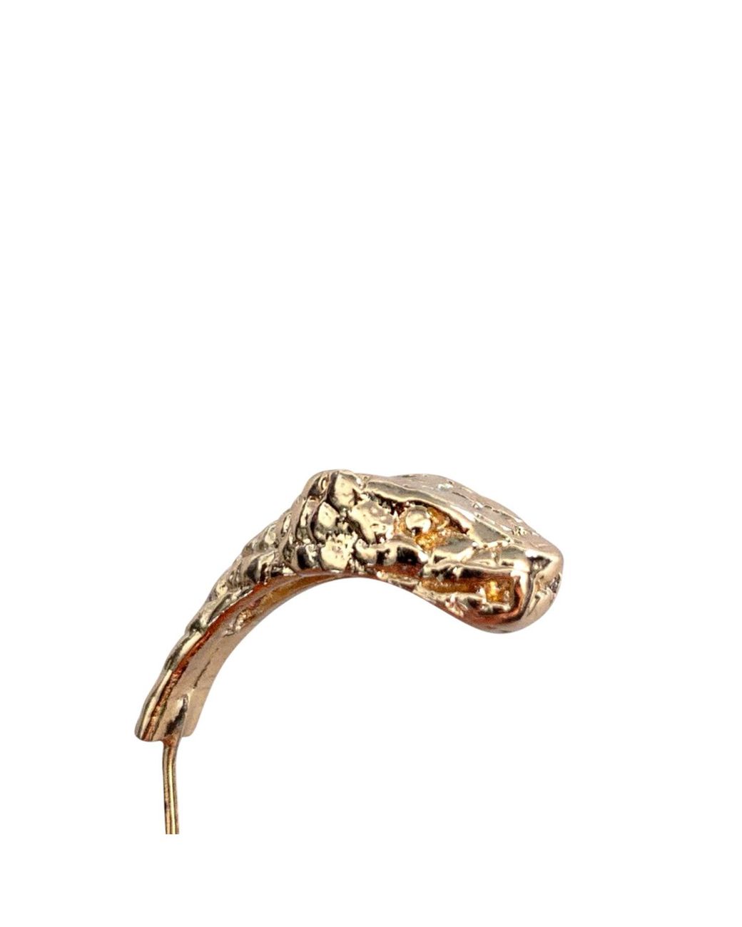 IN CAUDA VENENUM Metallic Drakaina Earrings