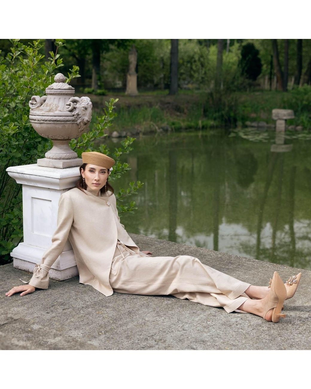 Mandragora Natural Neutrals Torre Trousers