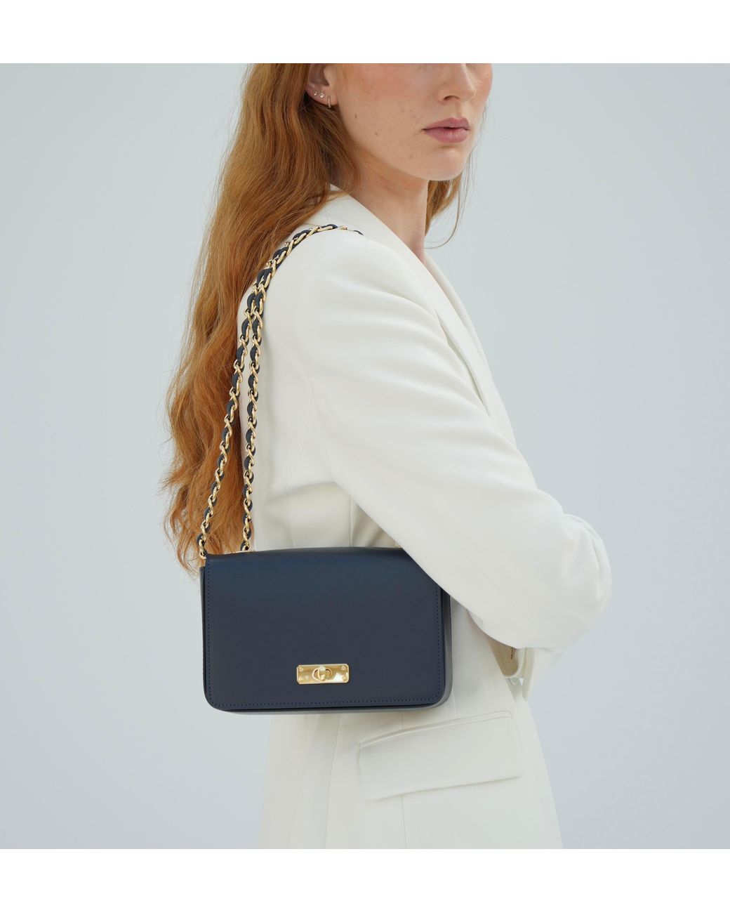 Apatchy London Blue The Grace Leather Bag