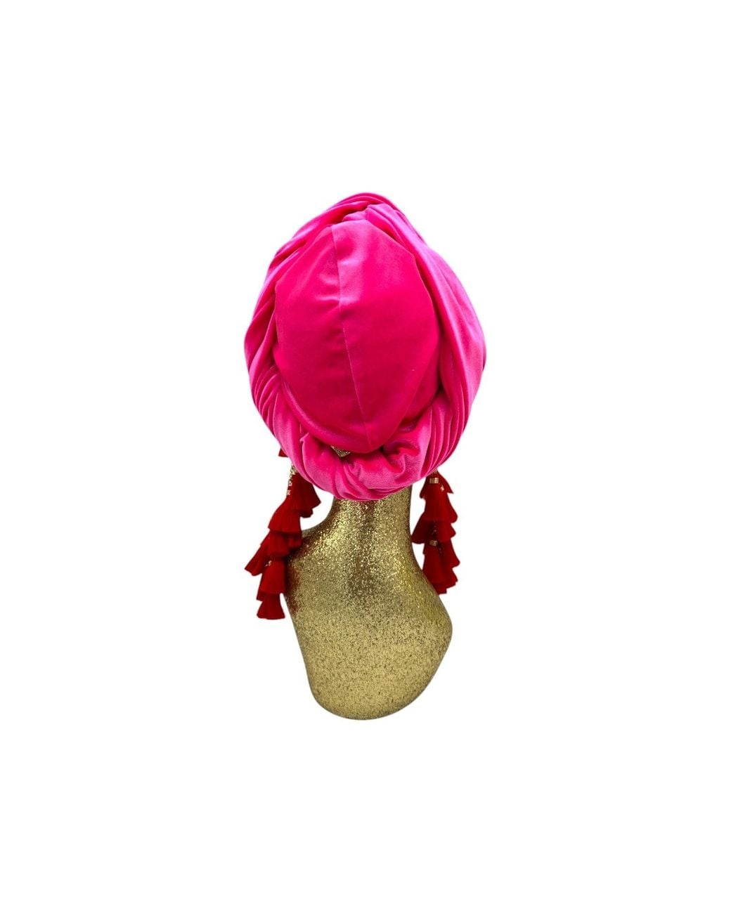 Julia Clancey Red Cherry Chacha Brooch Turban
